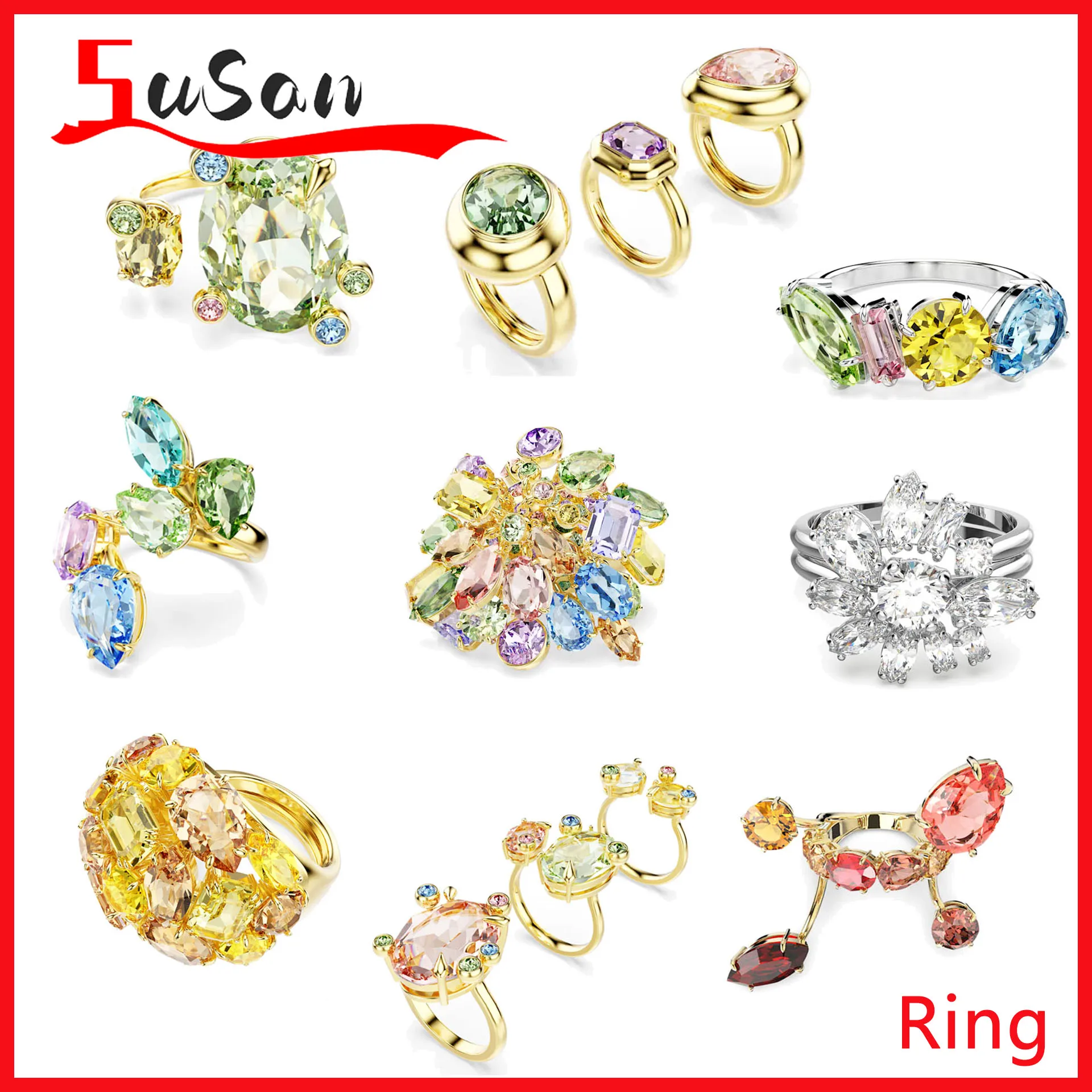 Candy Series Ring Original Jewelry High-Quality Open-Face Stylish Simple Colored Ring Jewelry for Women's Christmas Parties Gift
Candy Series Ring Original Jewelry High-Quality Open-Face Stylish Simple Colored Ring Jewelry for Women's Christmas Parties Gift
