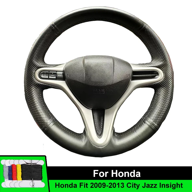 Car Steering Wheel Cover For Honda Fit 2009-2013 City Jazz Insight Fiber leather Car Accessories Steering Wrap Wear Resistance
Car Steering Wheel Cover For Honda Fit 2009-2013 City Jazz Insight Fiber leather Car Accessories Steering Wrap Wear Resistance