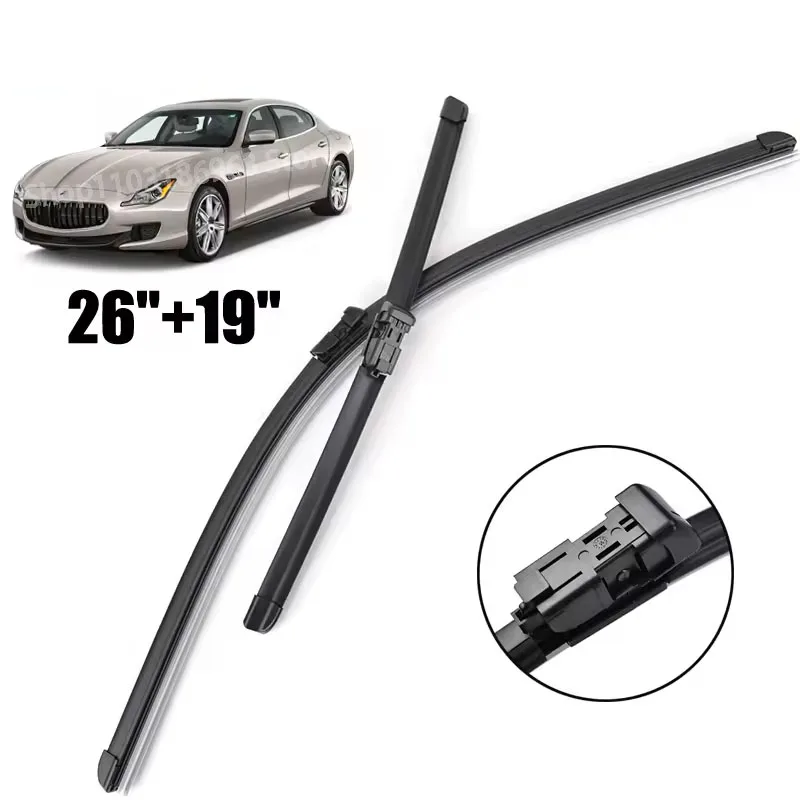 Wiper LHD Front Wiper Blades For Maserati Quattroporte 2014 - 2017 Windshield Windscreen Clean Window Rain Brush 26"+19"
Wiper LHD Front Wiper Blades For Maserati Quattroporte 2014 - 2017 Windshield Windscreen Clean Window Rain Brush 26"+19"