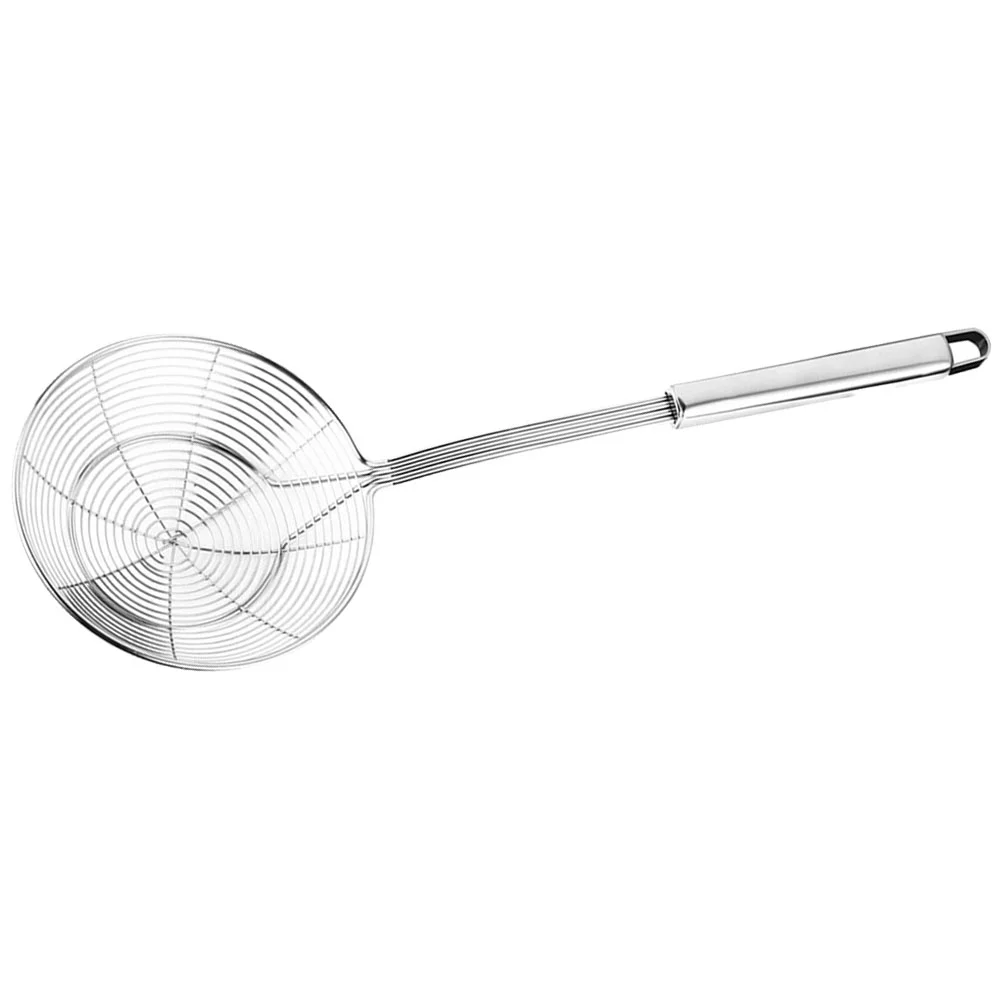 Food Stainless Steel Wire Drain Oil Filter Spoon Colander for Hot Pot Kitchen Cookware Silver Frying Slotted Strainer Scoop
Food Stainless Steel Wire Drain Oil Filter Spoon Colander for Hot Pot Kitchen Cookware Silver Frying Slotted Strainer Scoop