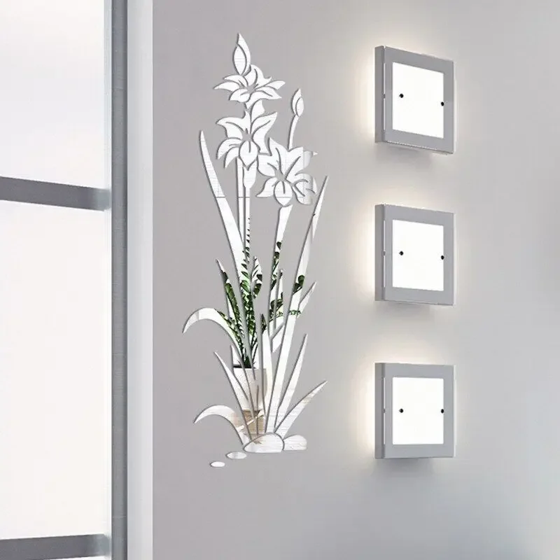 Acrylic 3D Flower Wall Stickers Hanging DIY Orchid Bedroom Porch Living Room Background Wall Decoration Mirror Sticker Decals
Acrylic 3D Flower Wall Stickers Hanging DIY Orchid Bedroom Porch Living Room Background Wall Decoration Mirror Sticker Decals