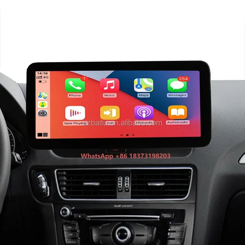 Wireless CarPlay Android 10.25"Touch Screen for Q5 2009-2016 Smart Car Play Navigation Radio Multimedia Youtube Function
Wireless CarPlay Android 10.25"Touch Screen for Q5 2009-2016 Smart Car Play Navigation Radio Multimedia Youtube Function