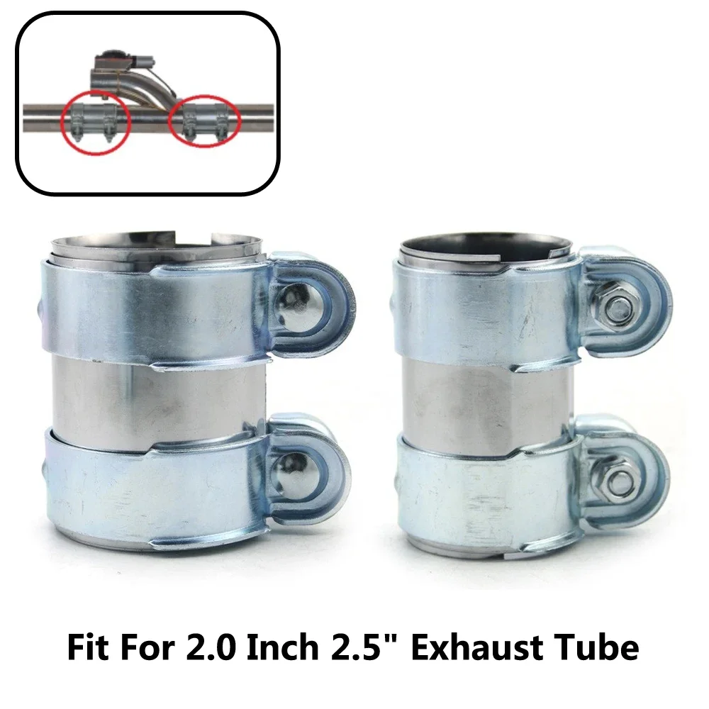 2,5-дюймовый соединитель выхлопной трубы с рукавным зажимом — прямой посадкой для автоматических выхлопных труб
2,5-дюймовый соединитель выхлопной трубы с рукавным зажимом — прямой посадкой для автоматических выхлопных труб