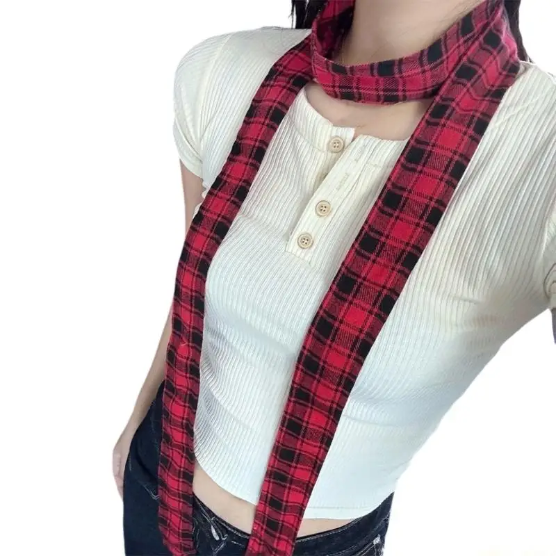 31BF Elegant Long Neck Wrap Scarf Wool Blend Fabric Kerchief Checkered Detail British Cold Weather Essential
31BF Elegant Long Neck Wrap Scarf Wool Blend Fabric Kerchief Checkered Detail British Cold Weather Essential