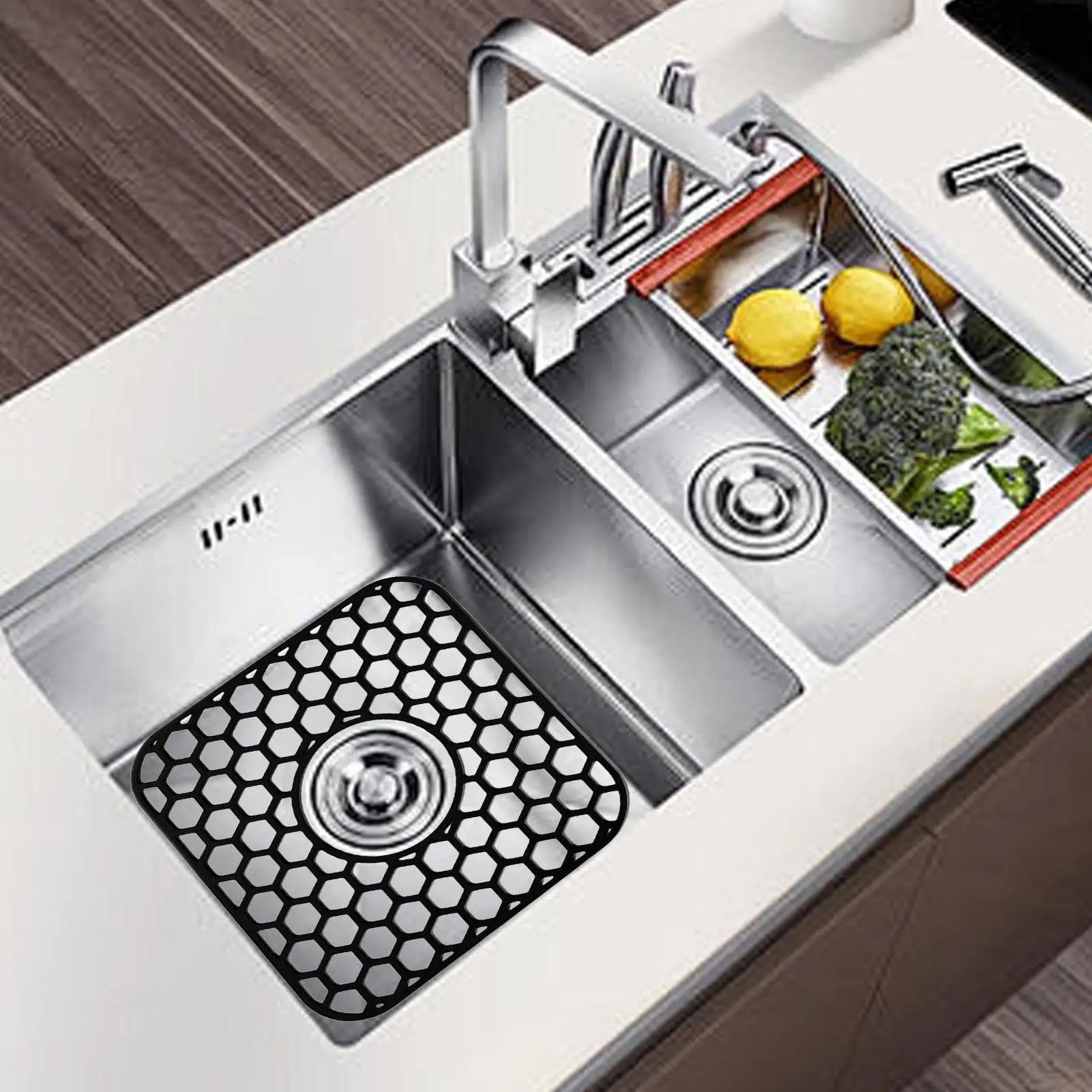 Коврик для кухонной мойки, силиконовый фарфоровый протектор, термостойкая противоскользящая решетка, коврик для раковины для кухонного шкафа на колесах, дома
Коврик для кухонной мойки, силиконовый фарфоровый протектор, термостойкая противоскользящая решетка, коврик для раковины для кухонного шкафа на колесах, дома