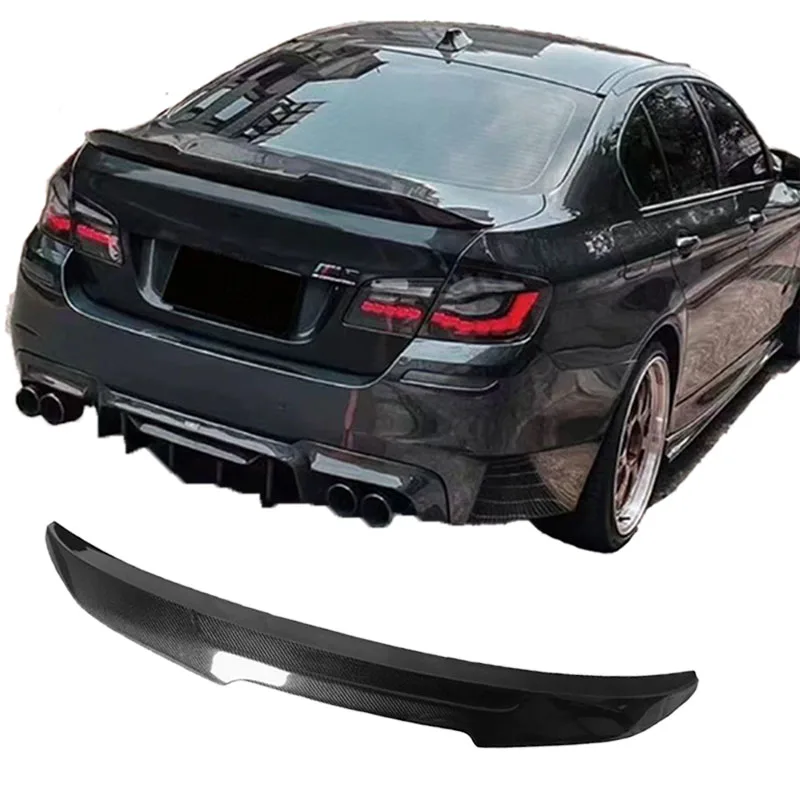 Suitable for BMW 5 Series F10 rear wing modification, dedicated original fixed carbon fiber PSM rear wing 2010 spoiler
Suitable for BMW 5 Series F10 rear wing modification, dedicated original fixed carbon fiber PSM rear wing 2010 spoiler