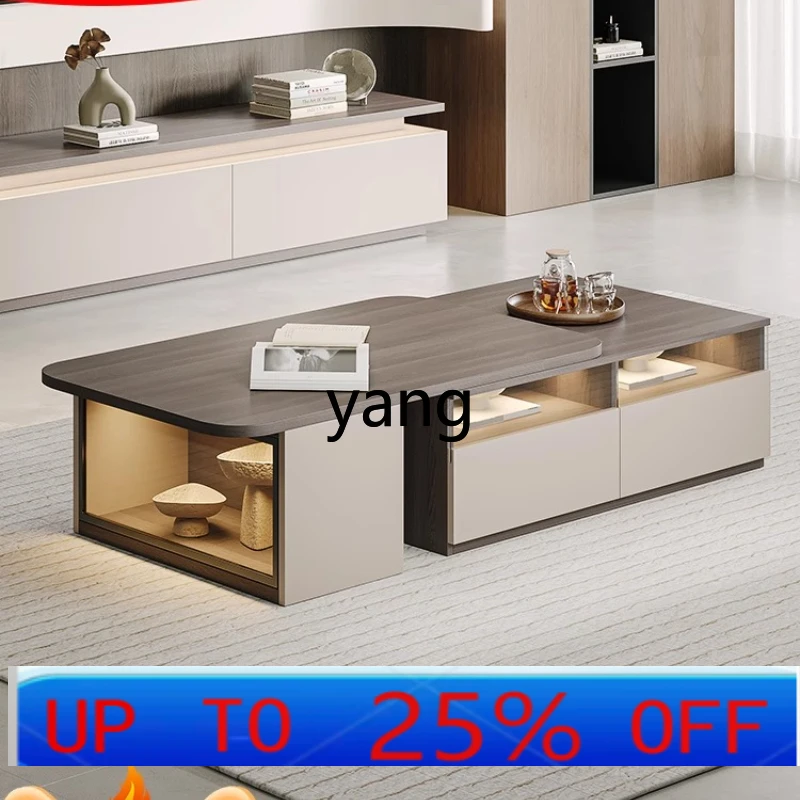 LHH telescopic coffee table TV cabinet combination light luxury modern simple living room home tea table
LHH telescopic coffee table TV cabinet combination light luxury modern simple living room home tea table