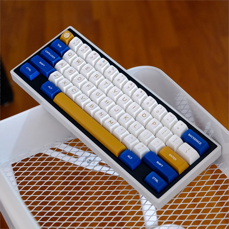 160 Keys GMK Keycap SA Profile Blue White Yellow Keycaps Double Shot PBT Key Caps for Mx Switch Mechanical Keyboard DIY K500
160 Keys GMK Keycap SA Profile Blue White Yellow Keycaps Double Shot PBT Key Caps for Mx Switch Mechanical Keyboard DIY K500