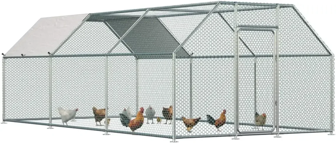 Walk In Chicken Coop Run Chicken Pen Hen House Poultry Cage For Outdoor Yard Backyard Farm
Walk In Chicken Coop Run Chicken Pen Hen House Poultry Cage For Outdoor Yard Backyard Farm