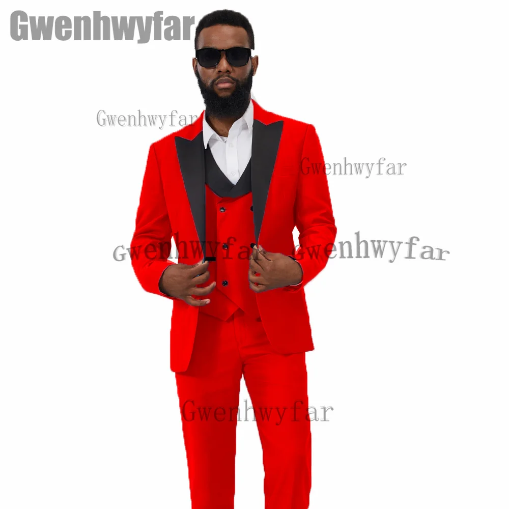 Gwenhwyfar Men Suits Slim Fit Elegant Party Suit 3 piece Suit for Men Custom Made Groom Wedding Men Suit(Jacket+Vest+Pant)
Gwenhwyfar Men Suits Slim Fit Elegant Party Suit 3 piece Suit for Men Custom Made Groom Wedding Men Suit(Jacket+Vest+Pant)