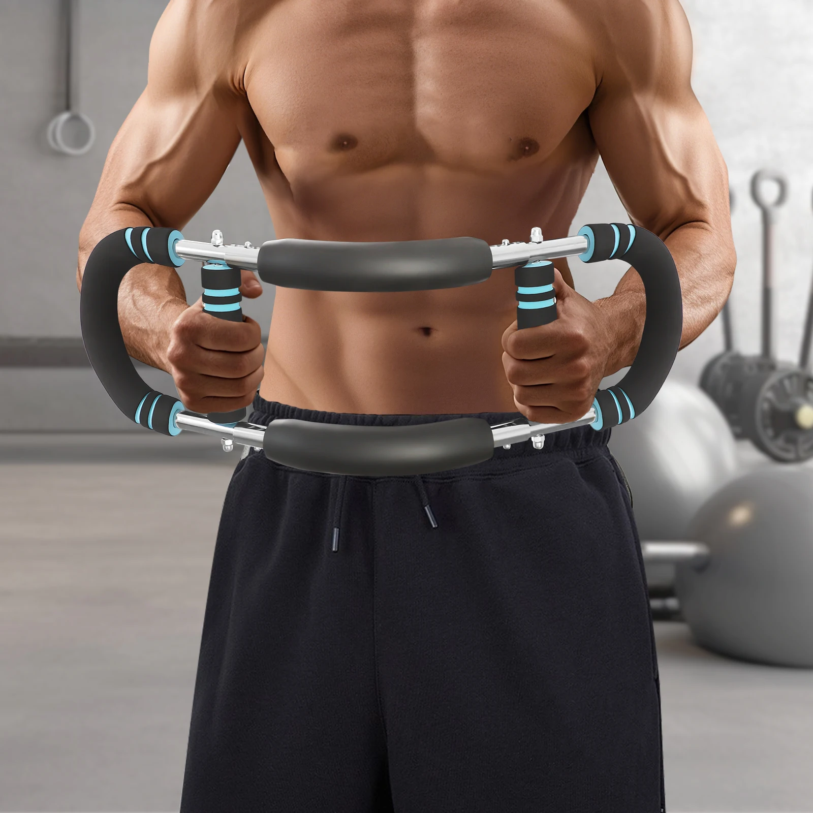 Тренажер для рук Twister Arm, U-образный регулируемый пружинный тренажер, 5 уровней нагрузки, для развития мышц верхней части тела, оборудование для упражнений на руки
Тренажер для рук Twister Arm, U-образный регулируемый пружинный тренажер, 5 уровней нагрузки, для развития мышц верхней части тела, оборудование для упражнений на руки