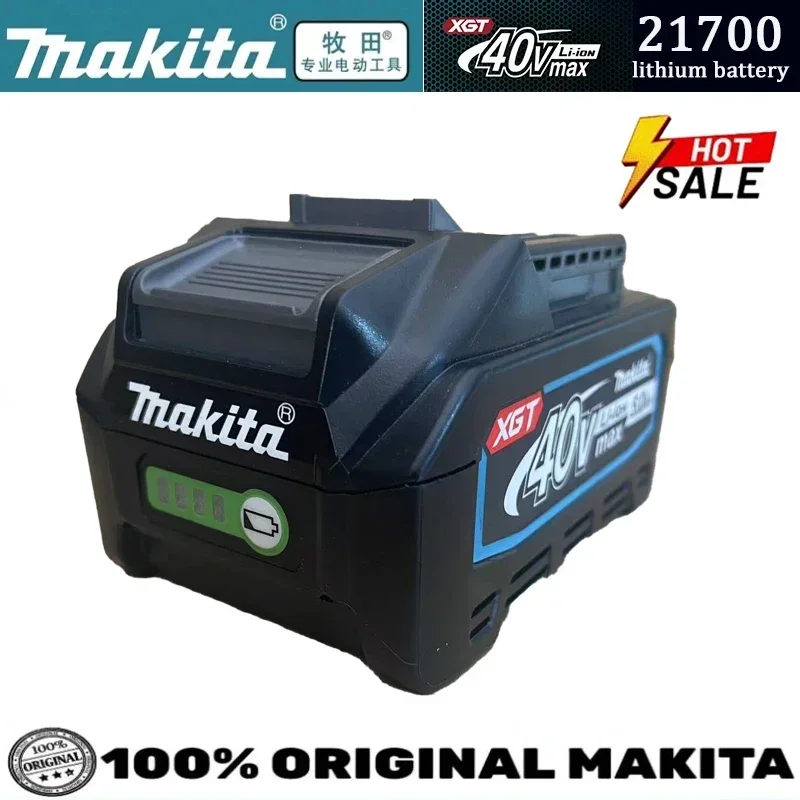 Оригинальный аккумулятор Makita XGT 40V 5.0Ah, перезаряжаемый литий-ионный аккумулятор 21700, для моделей BL4020, BL4025, BL4050, BL4080, 40V XGT.
Оригинальный аккумулятор Makita XGT 40V 5.0Ah, перезаряжаемый литий-ионный аккумулятор 21700, для моделей BL4020, BL4025, BL4050, BL4080, 40V XGT.