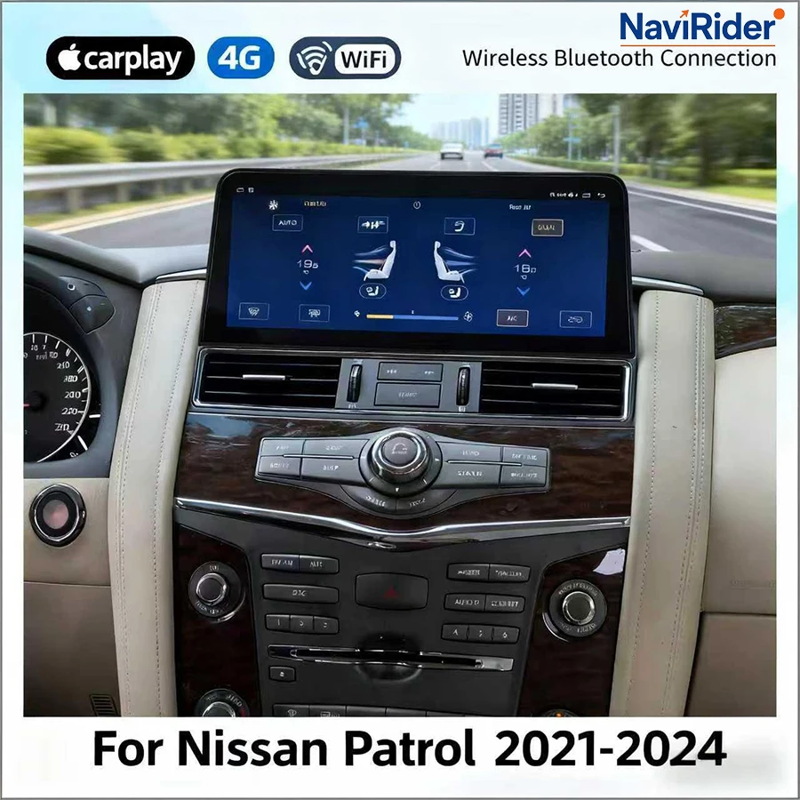 12.3" For Nissan Patrol Y62 2010-2020 QX80 QX56 For Armada 2021-2024 CarPlay Navigation Stereo Car Multimedia Player Auto Radio
12.3" For Nissan Patrol Y62 2010-2020 QX80 QX56 For Armada 2021-2024 CarPlay Navigation Stereo Car Multimedia Player Auto Radio