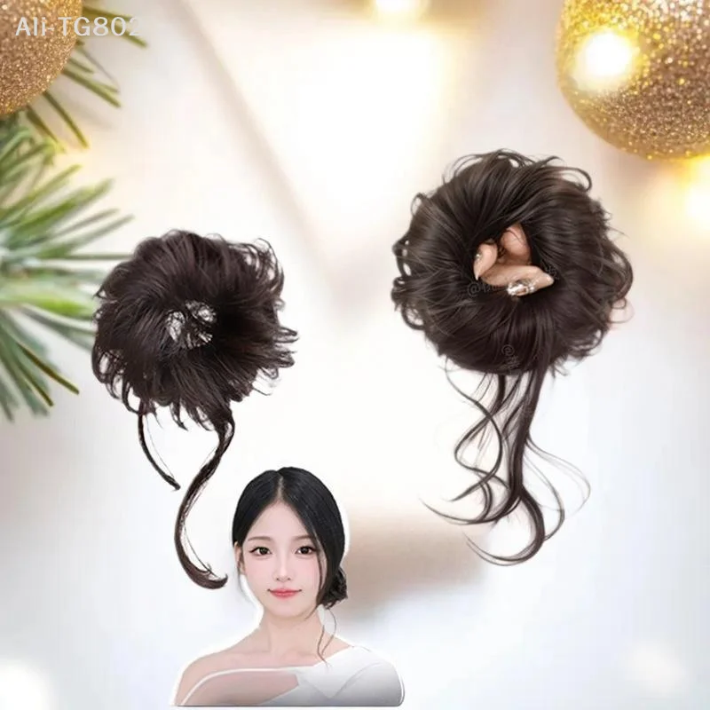 New Style Hair Ties And Packs Fake Hair Fluffy Bun Hair Accessories Low Bun Hair Ties For Women Hair Extensions And Wigs
New Style Hair Ties And Packs Fake Hair Fluffy Bun Hair Accessories Low Bun Hair Ties For Women Hair Extensions And Wigs
