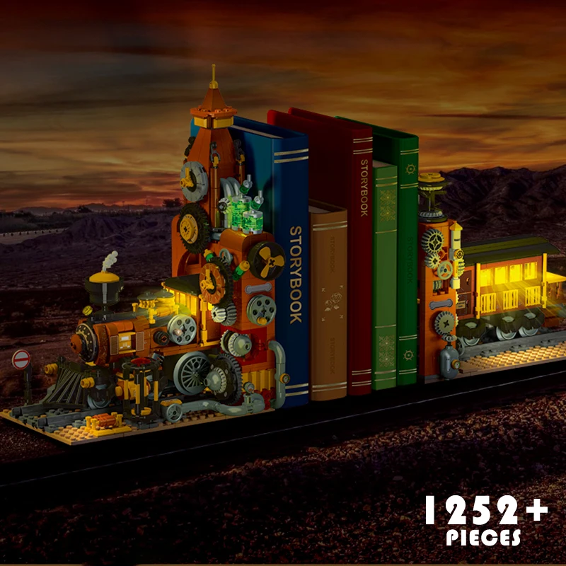 MOC Creative Series Киберпанк Поезд Storybook Строительные блоки Книги Кирпичи со светодиодной подсветкой Модель игрушки Подарки на день рождения Дети
MOC Creative Series Киберпанк Поезд Storybook Строительные блоки Книги Кирпичи со светодиодной подсветкой Модель игрушки Подарки на день рождения Дети