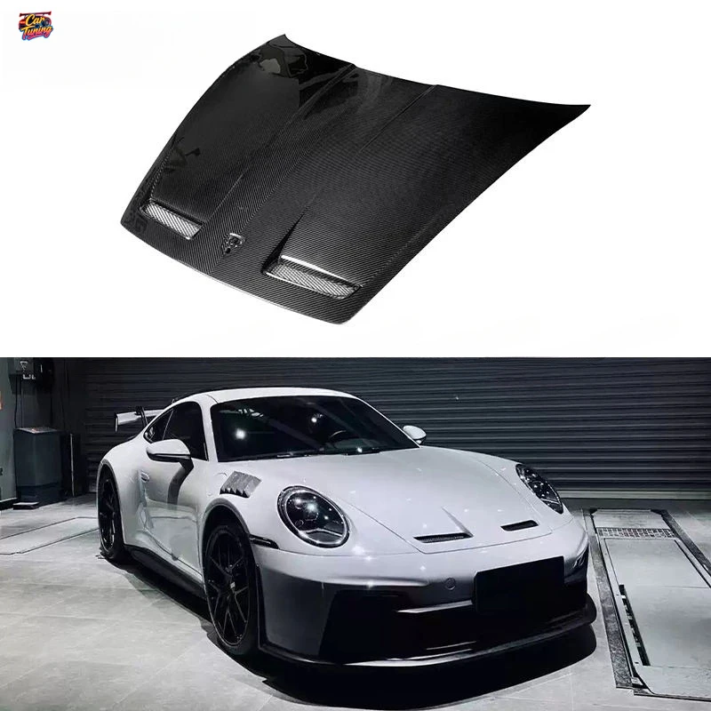 Suitable for Carrera 992.1 992.2 911modified carbon fiber hood car engine cover
Suitable for Carrera 992.1 992.2 911modified carbon fiber hood car engine cover