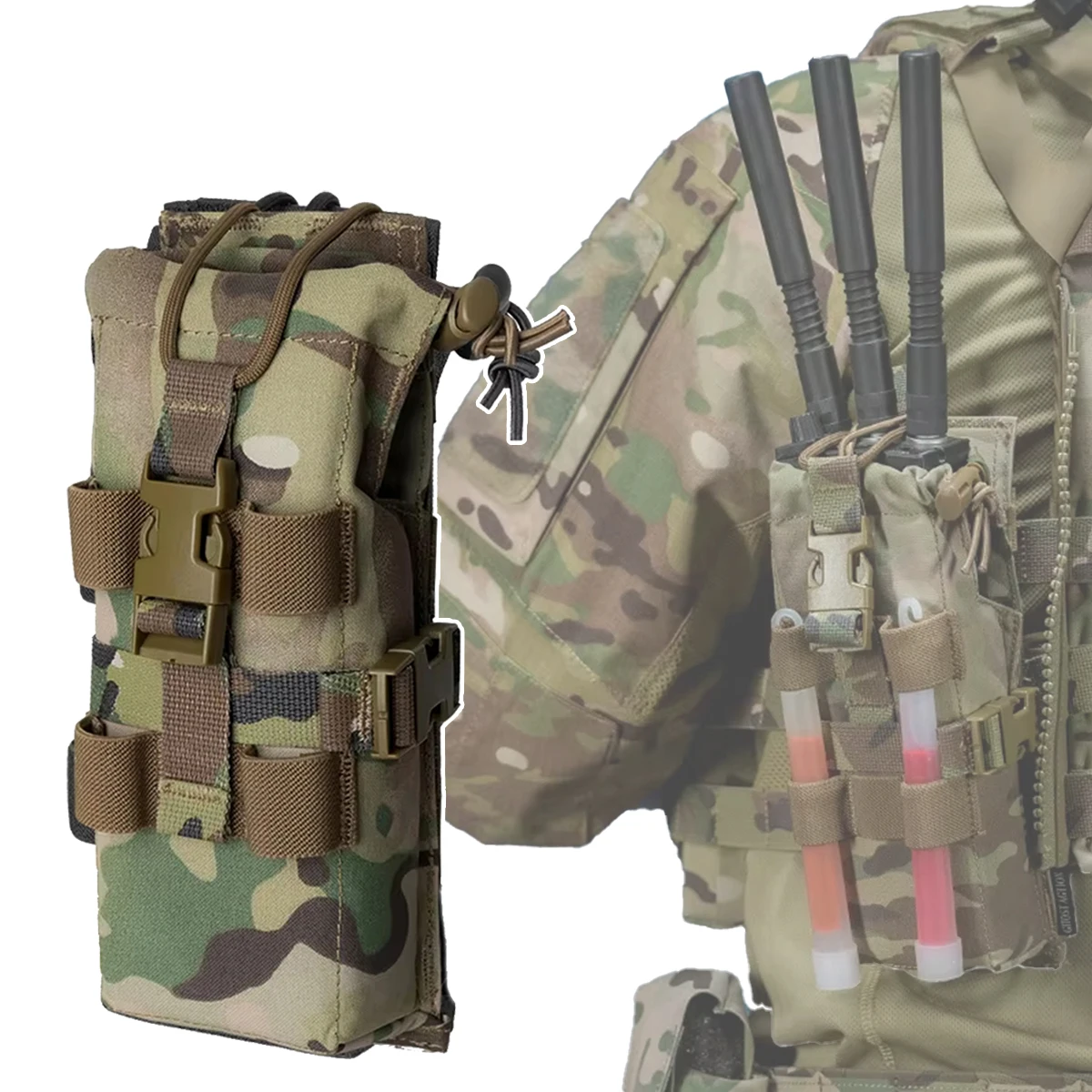 Tactical Walkie Talkie Bag Hunting Vest Molle Radio Bag Multifunctional Magazine Pouch Airsoft Shooting Equipment Storage Pack
Tactical Walkie Talkie Bag Hunting Vest Molle Radio Bag Multifunctional Magazine Pouch Airsoft Shooting Equipment Storage Pack
