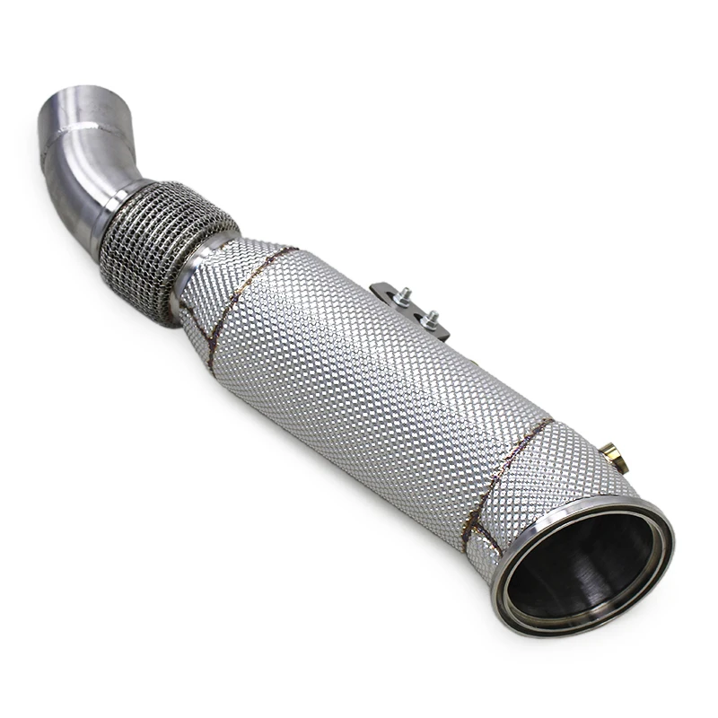 Auto Heat Shield Free Flow Downpipe For BMW M240i M340i M440i 540i G20 G22 B58 3.0T 2017-2019 Stainless Steel Downpipe
Auto Heat Shield Free Flow Downpipe For BMW M240i M340i M440i 540i G20 G22 B58 3.0T 2017-2019 Stainless Steel Downpipe