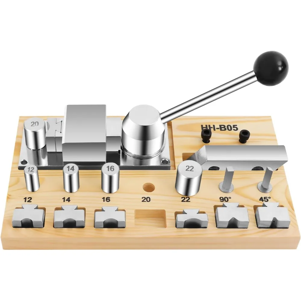 Kebayuneth Ring Bender Tool Kit, Professional Jewelry Ring Bending Machine with Multi Molds, Multi Functional Metal Making Tool
Kebayuneth Ring Bender Tool Kit, Professional Jewelry Ring Bending Machine with Multi Molds, Multi Functional Metal Making Tool