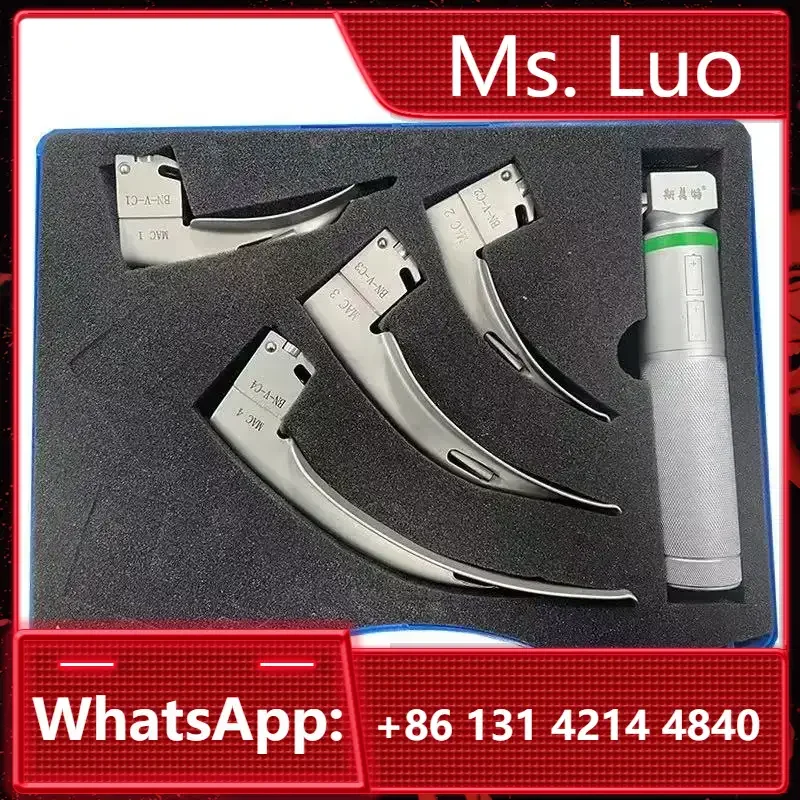 Reusable Stainless Steel Laryngoscope For Small And Large Animal Airway Management
Reusable Stainless Steel Laryngoscope For Small And Large Animal Airway Management