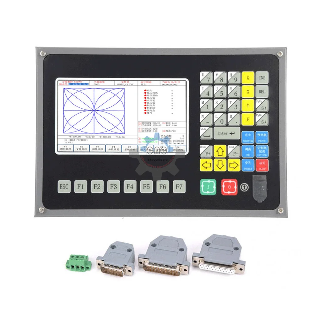 CNC Plasma Cutting Machine System 2-Axis SF-2100C CNC Controller CNC Cutting Machine Parts System
CNC Plasma Cutting Machine System 2-Axis SF-2100C CNC Controller CNC Cutting Machine Parts System
