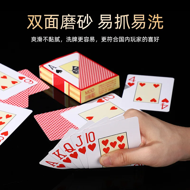 Texas Waterproof Poker Plastic Wide Cards Frosted PVC Playing Cards
Texas Waterproof Poker Plastic Wide Cards Frosted PVC Playing Cards
