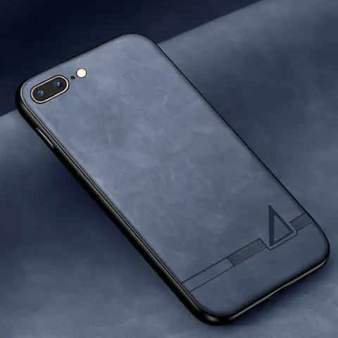 Funda de cuero suave Simple para Apple Iphone 6 6S 7 8 Plus funda de silicona suave TPU para Apple Iphone se 2020 6 6s 7 8 Plus