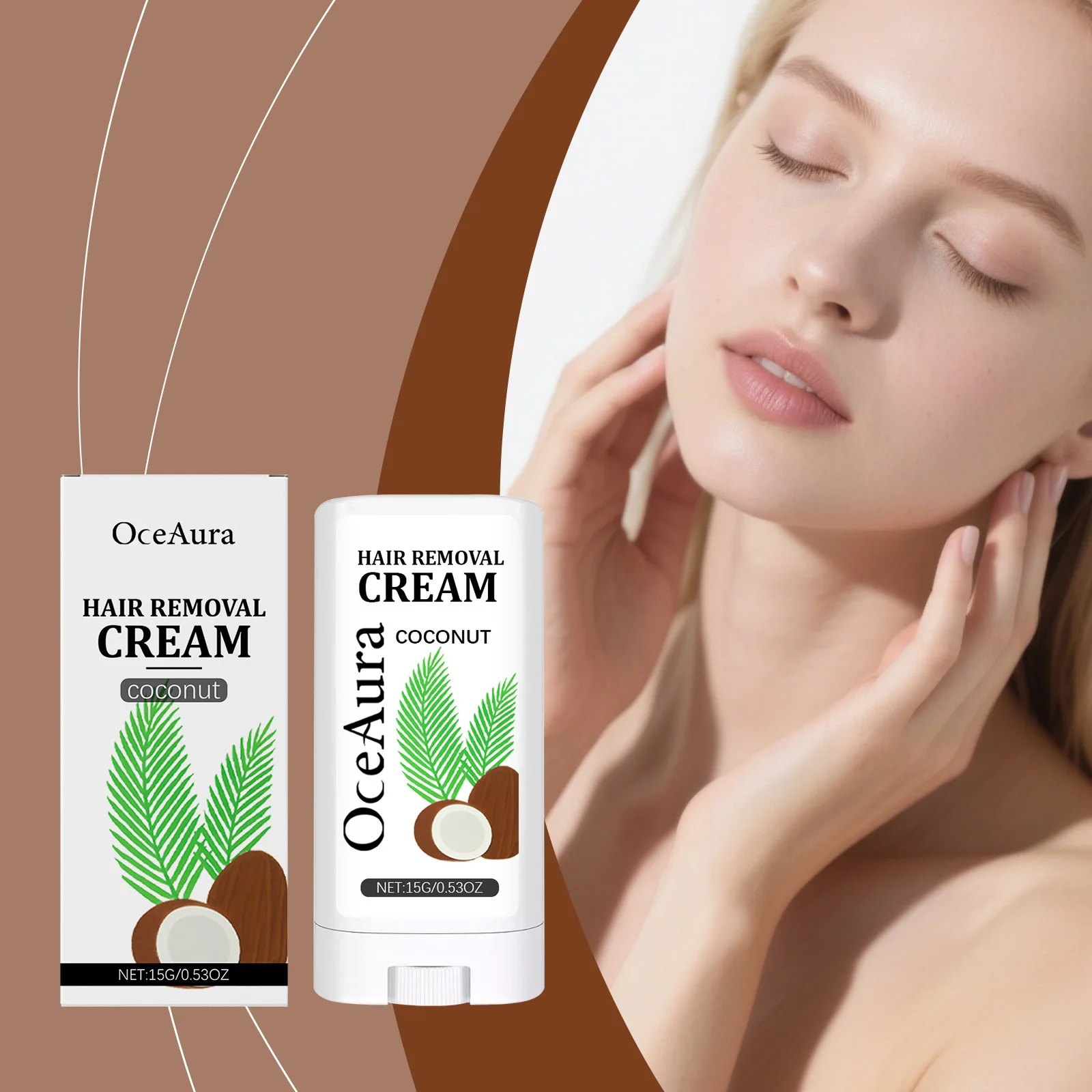 OceAura Women's Hair Removal Care Bar Gentle Ingredients Cleansing Hair Removal Refreshing Moisturizing Daily Care Stick
OceAura Women's Hair Removal Care Bar Gentle Ingredients Cleansing Hair Removal Refreshing Moisturizing Daily Care Stick
