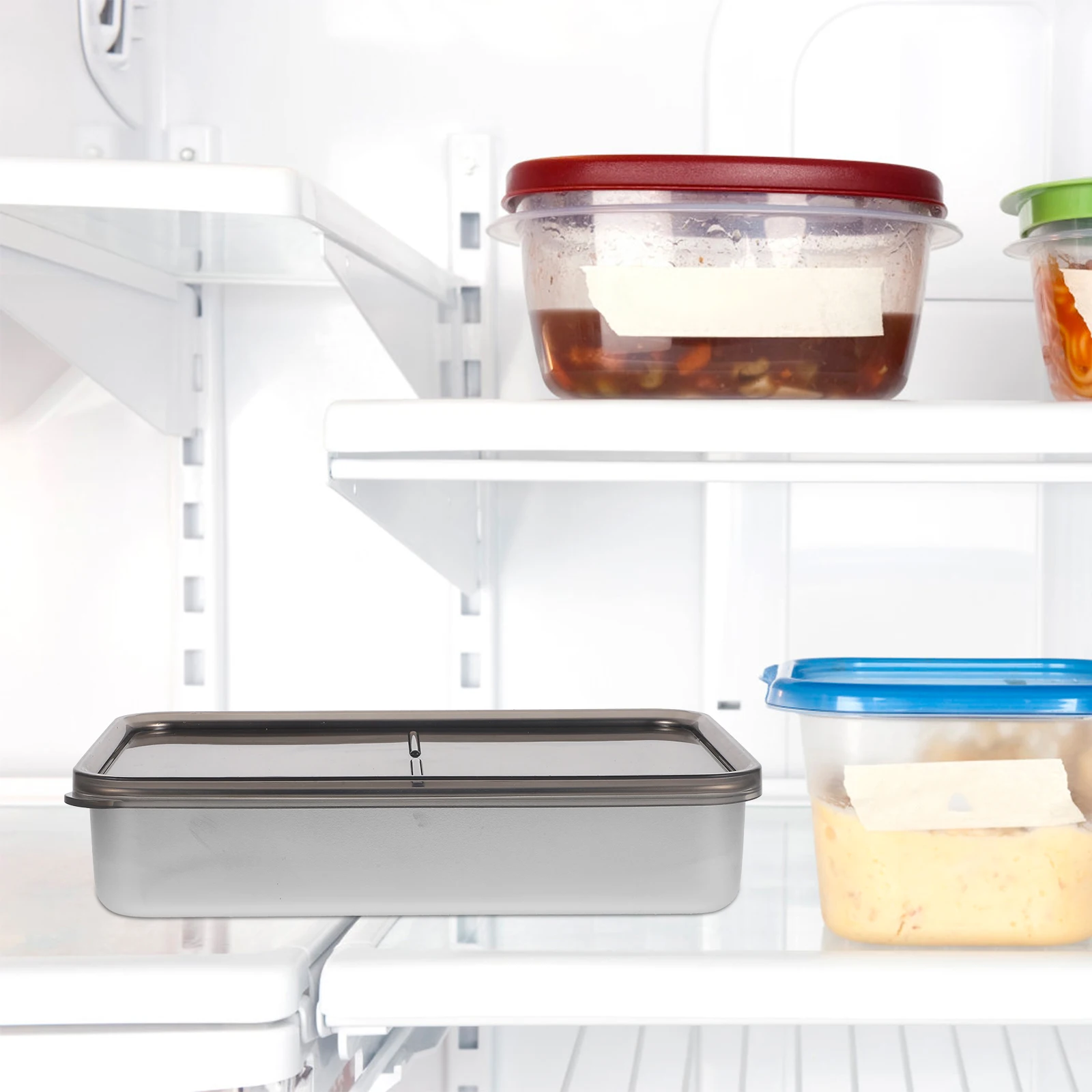 Stainless Steel Food Container 20x14.5x4.5cm High Capacity Refrigerator Boxes Sealed Lunch Box Kitchen Storage Fruit Snack
Stainless Steel Food Container 20x14.5x4.5cm High Capacity Refrigerator Boxes Sealed Lunch Box Kitchen Storage Fruit Snack
