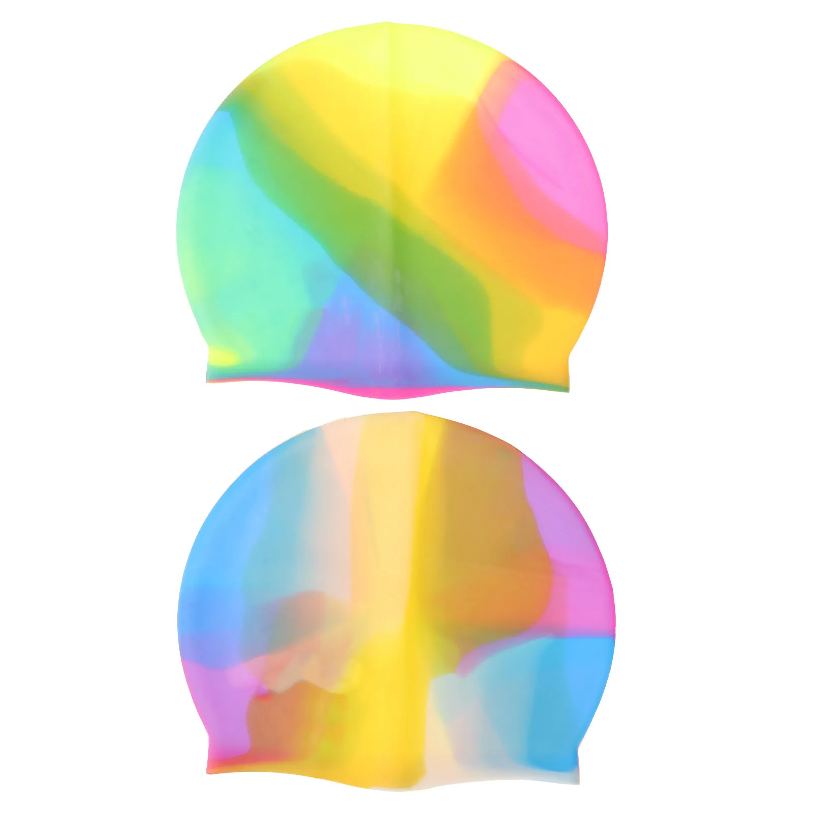 2Pcs Silicone Swimming Cap Waterproof Flexible Comfortable Hair Chlorine Protection 3D Design Lightweight Swim Hat Adult Unisex
2Pcs Silicone Swimming Cap Waterproof Flexible Comfortable Hair Chlorine Protection 3D Design Lightweight Swim Hat Adult Unisex
