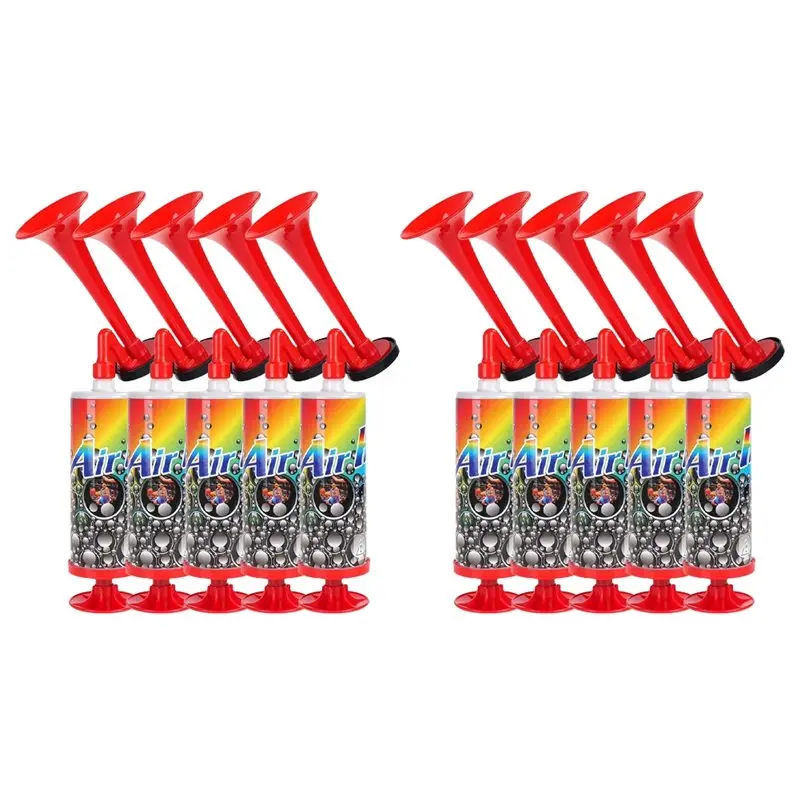 A08P-Air Horn Handheld Air Pump 10PCS Portable Horn Party Accessories Air Horns For Football Sports Events Birthday
A08P-Air Horn Handheld Air Pump 10PCS Portable Horn Party Accessories Air Horns For Football Sports Events Birthday