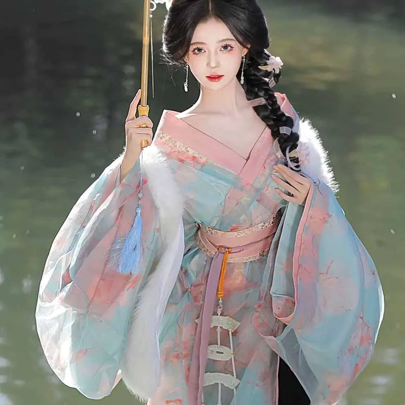 Hanfu Dress Women Chinese Traditional Hanfu War Robe Female Carnival Fairy Cosplay Costume Hanfu Dress Plus Size
Hanfu Dress Women Chinese Traditional Hanfu War Robe Female Carnival Fairy Cosplay Costume Hanfu Dress Plus Size