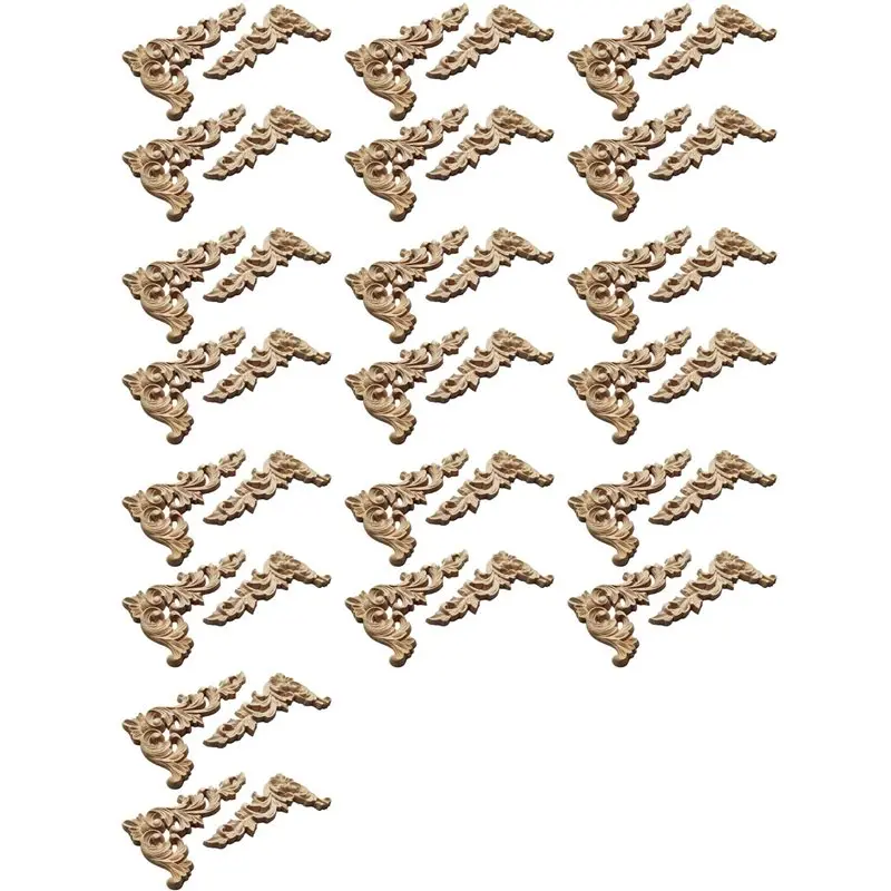 FYBL-40Pcs Wood Carved Corner Onlay Applique Unpainted Frame Cupboard Cabinet Decal For Home Furniture Decoration A
FYBL-40Pcs Wood Carved Corner Onlay Applique Unpainted Frame Cupboard Cabinet Decal For Home Furniture Decoration A