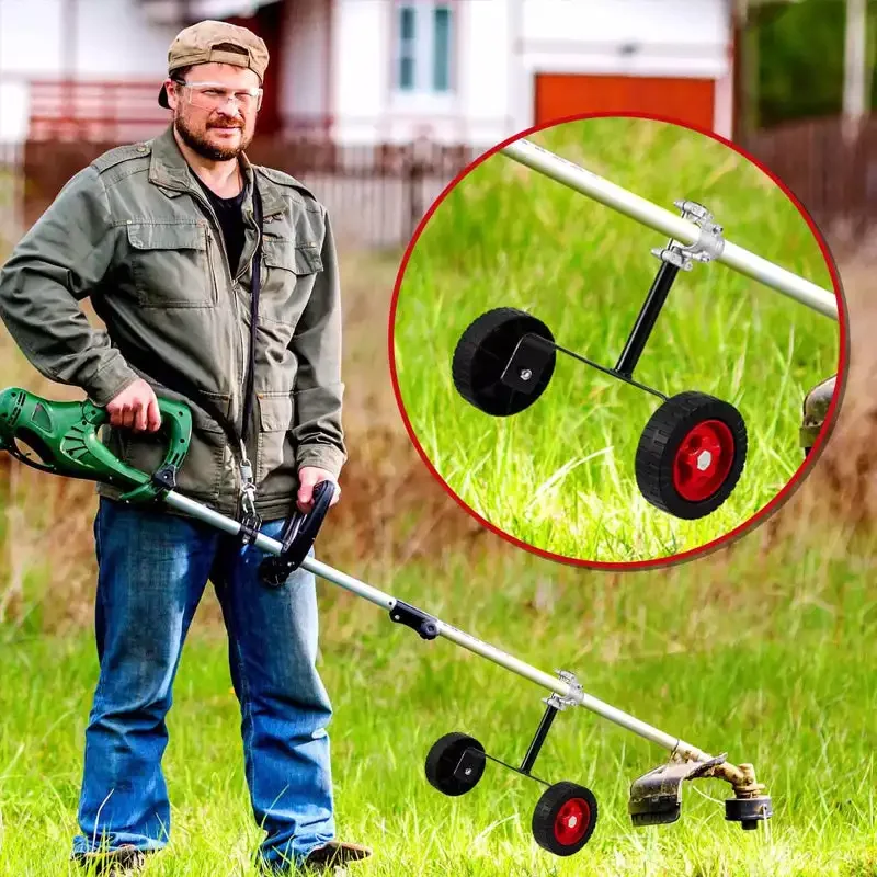 Lawn Mower Wheel Stainless Steel Simple Adjustable Mower Support Wheel Universal Mobile Hand Mower Support Frame
Lawn Mower Wheel Stainless Steel Simple Adjustable Mower Support Wheel Universal Mobile Hand Mower Support Frame
