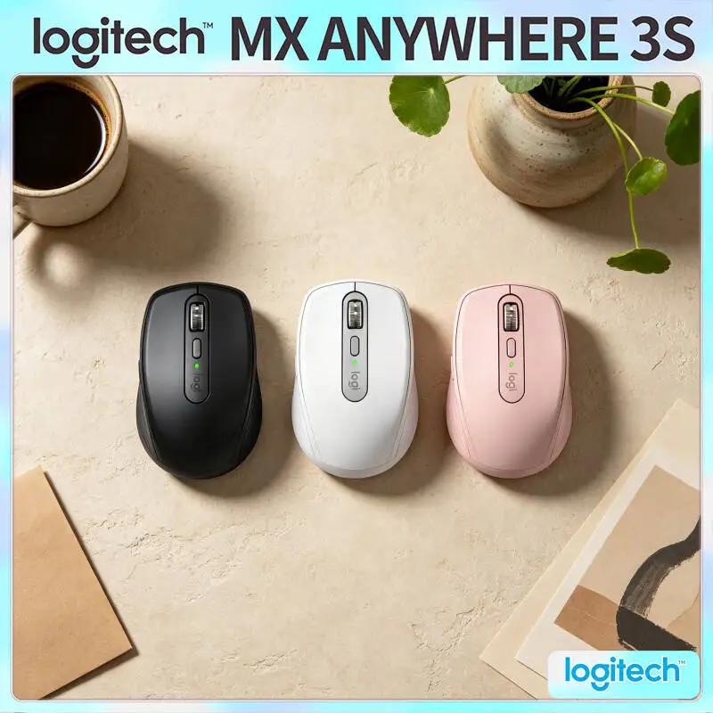 Durable MX Anywhere 3S - 8000 DPI, Hyper-Scroll, Silent Click, Ideal for Freelance Florist Designer & Travel Work
Durable MX Anywhere 3S - 8000 DPI, Hyper-Scroll, Silent Click, Ideal for Freelance Florist Designer & Travel Work