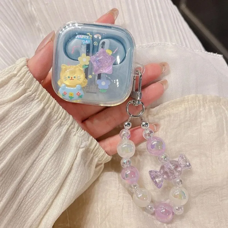 for Redmi Buds 5/6s/5 Pro/6 Active/6Lite/Buds6 Pro Case TPU Cartoon Floral Cute Puppy Headphone Cover with Keychain Funda Sleeve 
for Redmi Buds 5/6s/5 Pro/6 Active/6Lite/Buds6 Pro Case TPU Cartoon Floral Cute Puppy Headphone Cover with Keychain Funda Sleeve