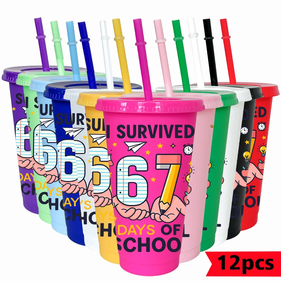 12Pcs/lot 67 Series Paper Airplane Stars 26oz Colorful Plastic Tumbler Birthday Party Drinkware Homecoming Water Cup
12Pcs/lot 67 Series Paper Airplane Stars 26oz Colorful Plastic Tumbler Birthday Party Drinkware Homecoming Water Cup