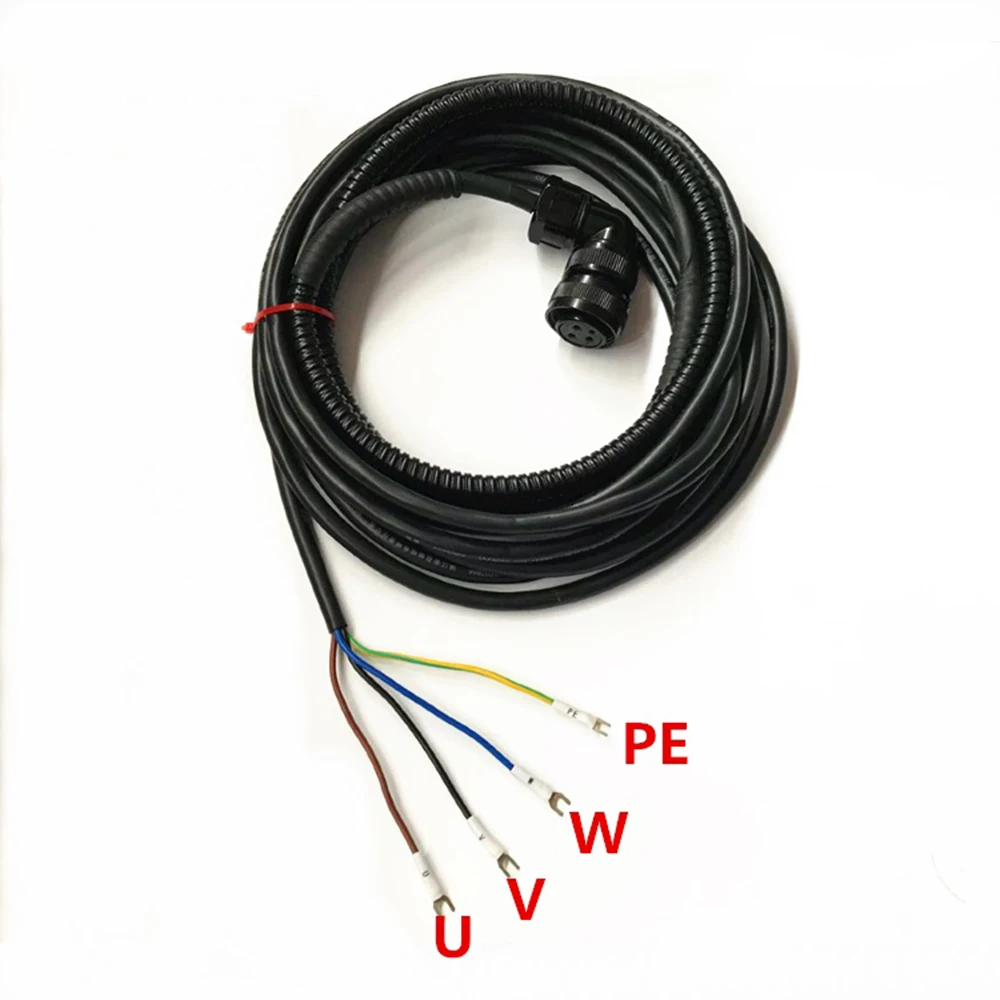 Motor Wire Motor 4-core Power Cable Anti-interference Encoder Power Cord Motor Line With Metal Sleeve
Motor Wire Motor 4-core Power Cable Anti-interference Encoder Power Cord Motor Line With Metal Sleeve