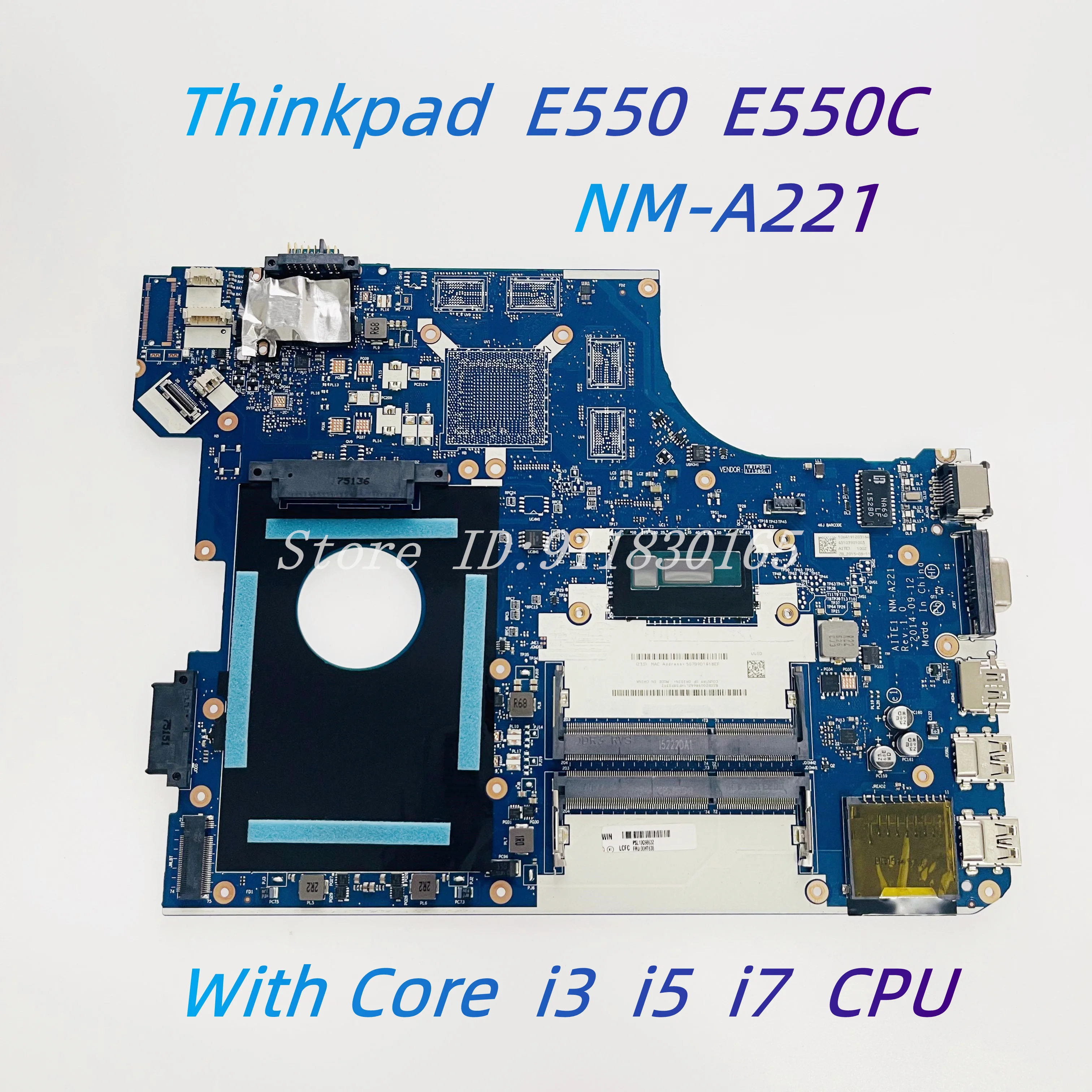 AITE1 телефон для Lenovo ThinkPad E550 E550C, материнская плата для ноутбука 3205U, искусственная задняя часть процессора для: 00HT638 00HT637
AITE1 телефон для Lenovo ThinkPad E550 E550C, материнская плата для ноутбука 3205U, искусственная задняя часть процессора для: 00HT638 00HT637