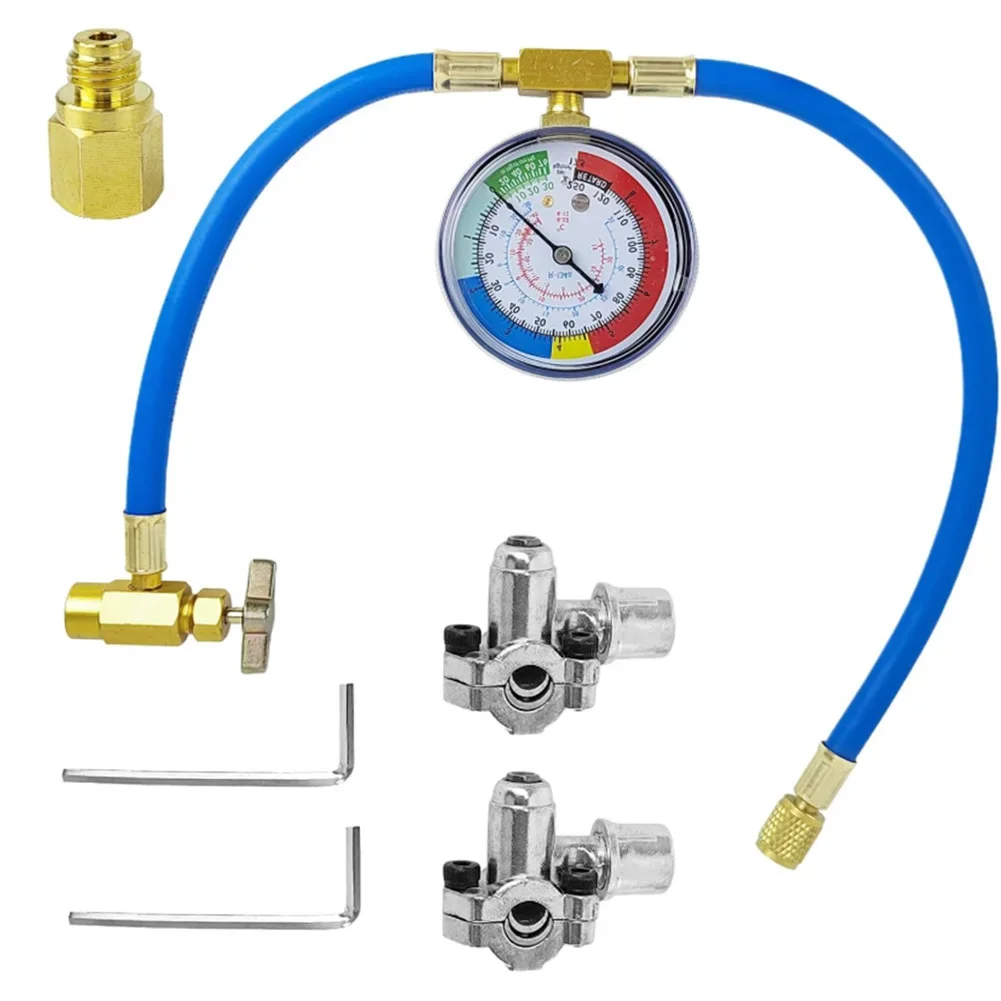 Newest Sale 6pcs Filling Hose Set With Puncture Valve Adapter And Filling Hose For R134A Replacement Car Accessories
Newest Sale 6pcs Filling Hose Set With Puncture Valve Adapter And Filling Hose For R134A Replacement Car Accessories