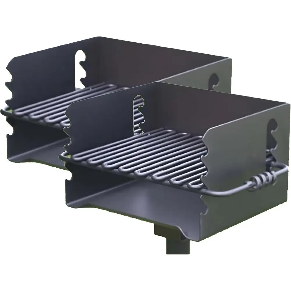 Портативный угольный гриль с двумя секциями и поворотным механизмом, идеально подходит для парка и кемпинга
Портативный угольный гриль с двумя секциями и поворотным механизмом, идеально подходит для парка и кемпинга