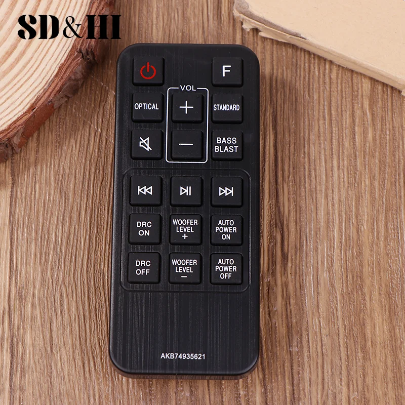 1PCS Soundbar Remote Control AKB74935621 Remote Control For Soundbar SJ2 For Mini COV33552424
1PCS Soundbar Remote Control AKB74935621 Remote Control For Soundbar SJ2 For Mini COV33552424