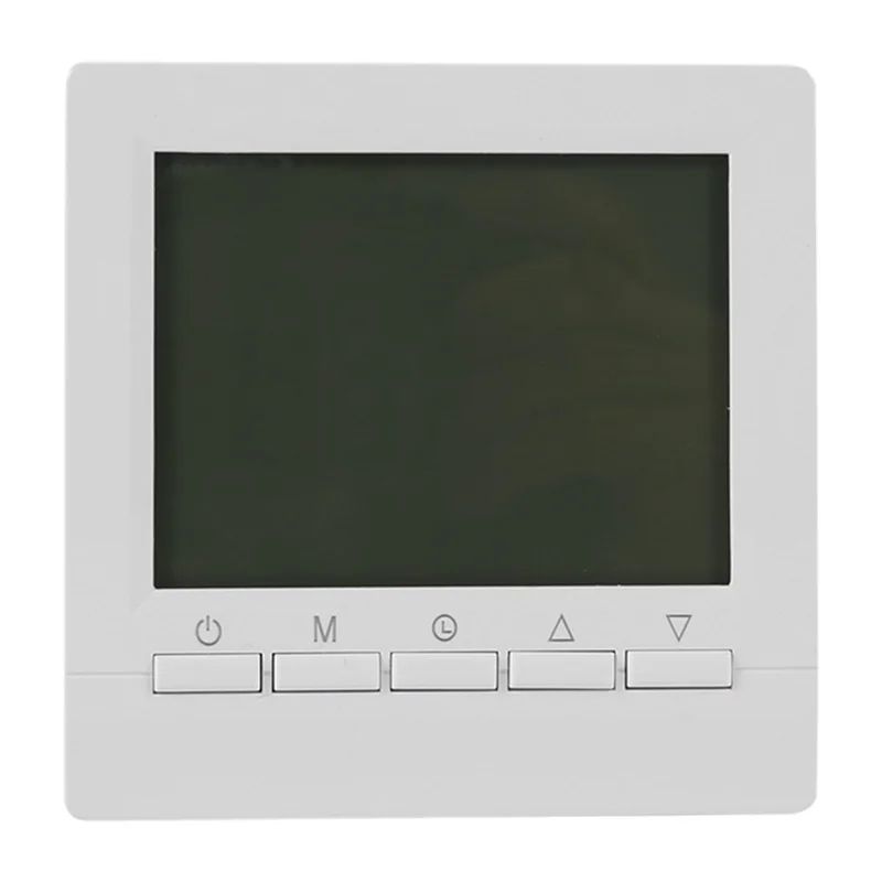 1 комплект, белый настенный нагревательный термостат для котлов, еженедельный программируемый термостат-A54Q
1 комплект, белый настенный нагревательный термостат для котлов, еженедельный программируемый термостат-A54Q