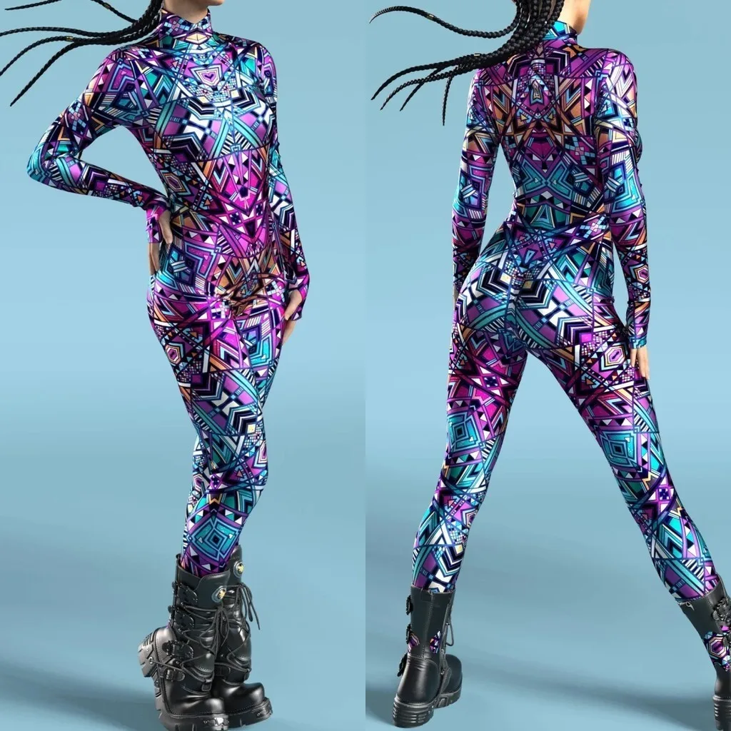 Unisex Cyber Punk 3D Digital Printing Halloween Party Role Play Outfit Women Men Cosplay Costume Carnival Jumpsuit
Unisex Cyber Punk 3D Digital Printing Halloween Party Role Play Outfit Women Men Cosplay Costume Carnival Jumpsuit