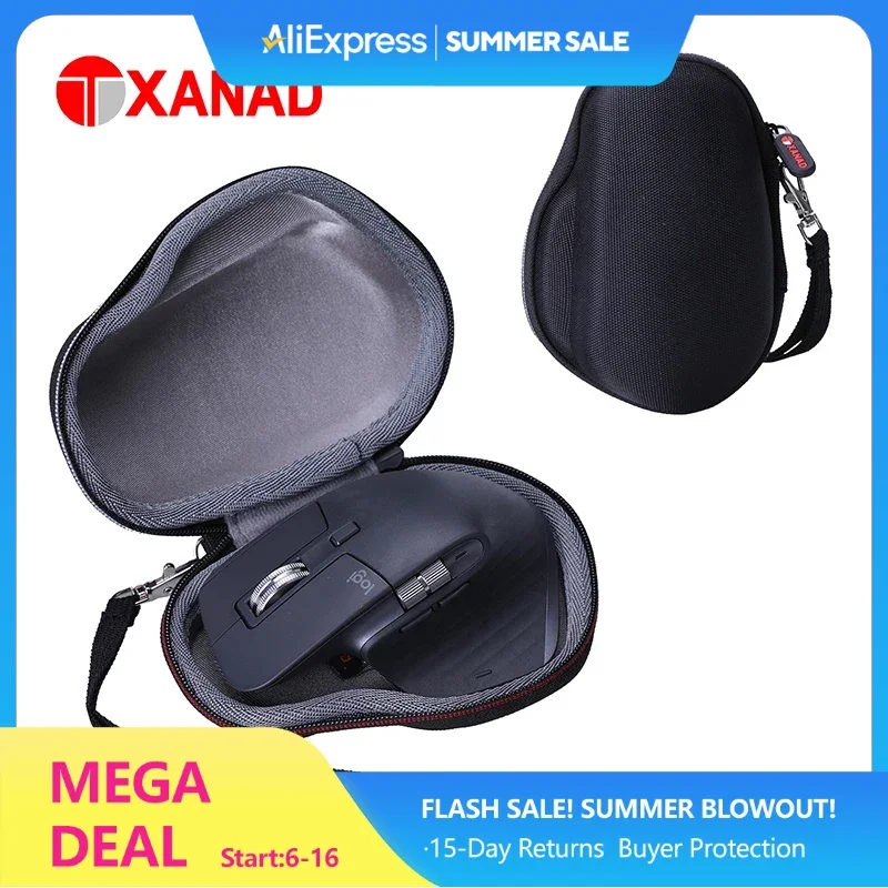Жесткий чехол XANAD из ЭВА для беспроводной мыши Logitech MX Master 3/Master 3S/Master 2S, дорожная защитная сумка для хранения
Жесткий чехол XANAD из ЭВА для беспроводной мыши Logitech MX Master 3/Master 3S/Master 2S, дорожная защитная сумка для хранения