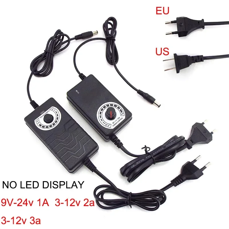 Adapter Power Supply AC 220V To DC 12V Adjustable 3V 5V 6V 9V 12V 15V 18V 24V 1A 2A 5A 10A Volt Universal Charger LED Display
Adapter Power Supply AC 220V To DC 12V Adjustable 3V 5V 6V 9V 12V 15V 18V 24V 1A 2A 5A 10A Volt Universal Charger LED Display