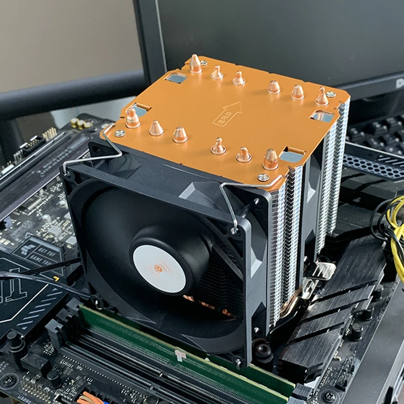 X99 CPU Air-Cooled Cooler PC Processor 6 Heat Pipe PC Radiator for LGA1700 1200 115X 1155 2011 X79 AMD AM3 AM4 AM5 Ventilador
X99 CPU Air-Cooled Cooler PC Processor 6 Heat Pipe PC Radiator for LGA1700 1200 115X 1155 2011 X79 AMD AM3 AM4 AM5 Ventilador