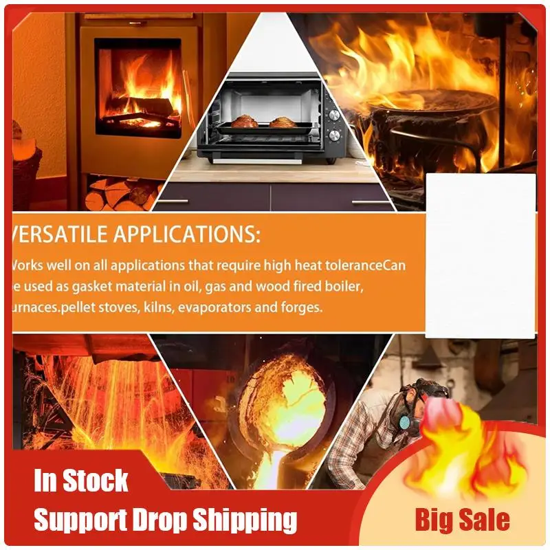A70U New 12 Pcs High Temperature Gasket Paper Fiber Gasket Material For Pellet Stove, Wood Stove
A70U New 12 Pcs High Temperature Gasket Paper Fiber Gasket Material For Pellet Stove, Wood Stove