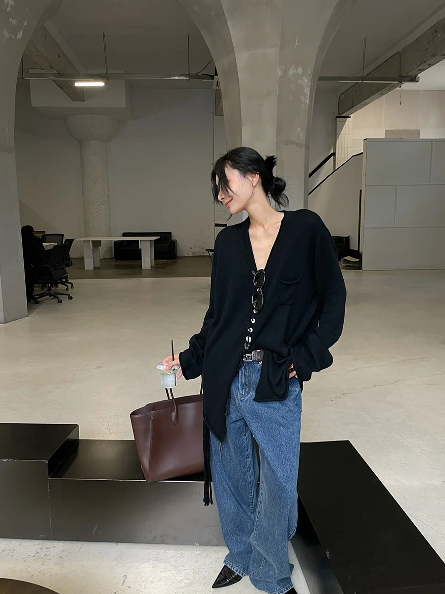 Вязаный кардиган JCCC adow с множеством пуговиц, свободного кроя, стройнящий, из смесовой шерсти, повседневный, с длинными рукавами, средней длины
Вязаный кардиган JCCC adow с множеством пуговиц, свободного кроя, стройнящий, из смесовой шерсти, повседневный, с длинными рукавами, средней длины