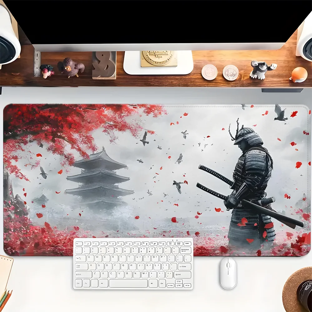 Японский самурайский коврик для мыши XXL игровой коврик для мыши резиновая основа с прошитыми краями нескользящий настольный коврик компьютерные большие настольные аксессуары 
Японский самурайский коврик для мыши XXL игровой коврик для мыши резиновая основа с прошитыми краями нескользящий настольный коврик компьютерные большие настольные аксессуары